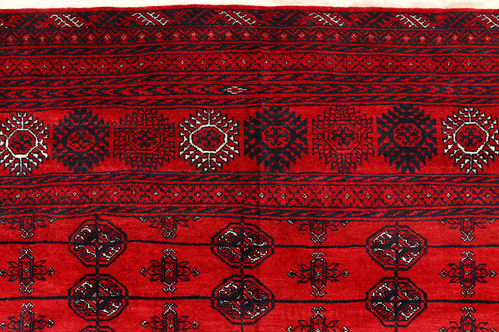 Firebrick Bokhara 7' 1 x 9' 5 - No. 61845 - ALRUG Rug Store