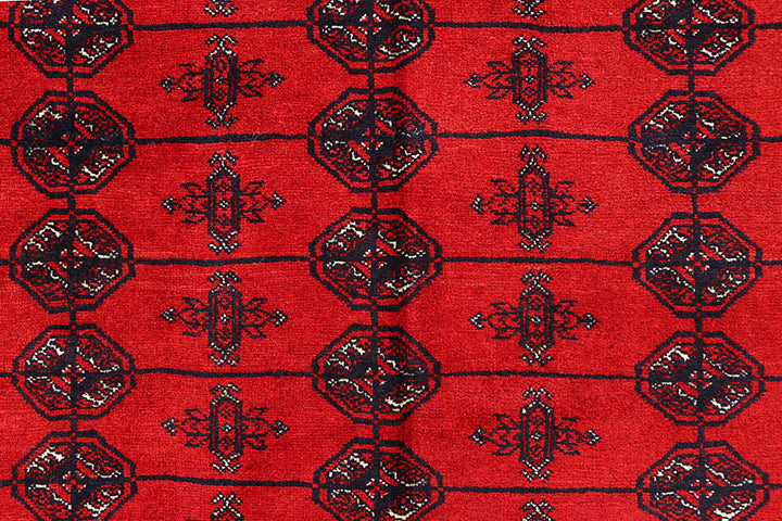 Firebrick Bokhara 7' 1 x 9' 5 - No. 61845 - ALRUG Rug Store