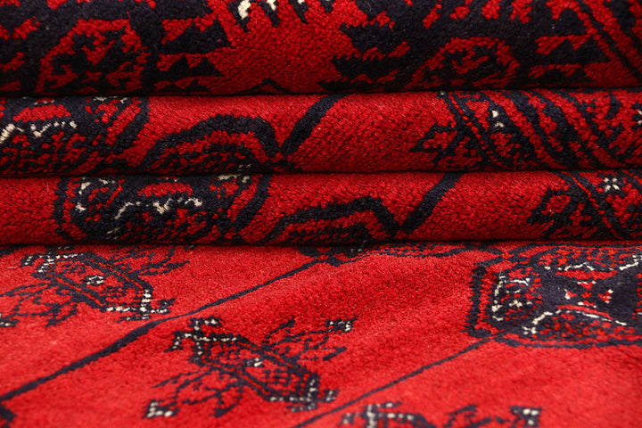 Firebrick Bokhara 7' 1 x 9' 5 - No. 61845 - ALRUG Rug Store