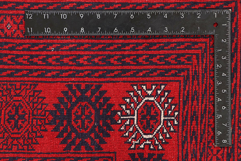 Firebrick Bokhara 7' 1 x 9' 5 - No. 61845 - ALRUG Rug Store