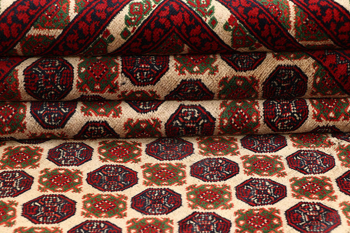 Multi Colored Baluchi 6' 5 x 9' 7 - No. 61846 - ALRUG Rug Store