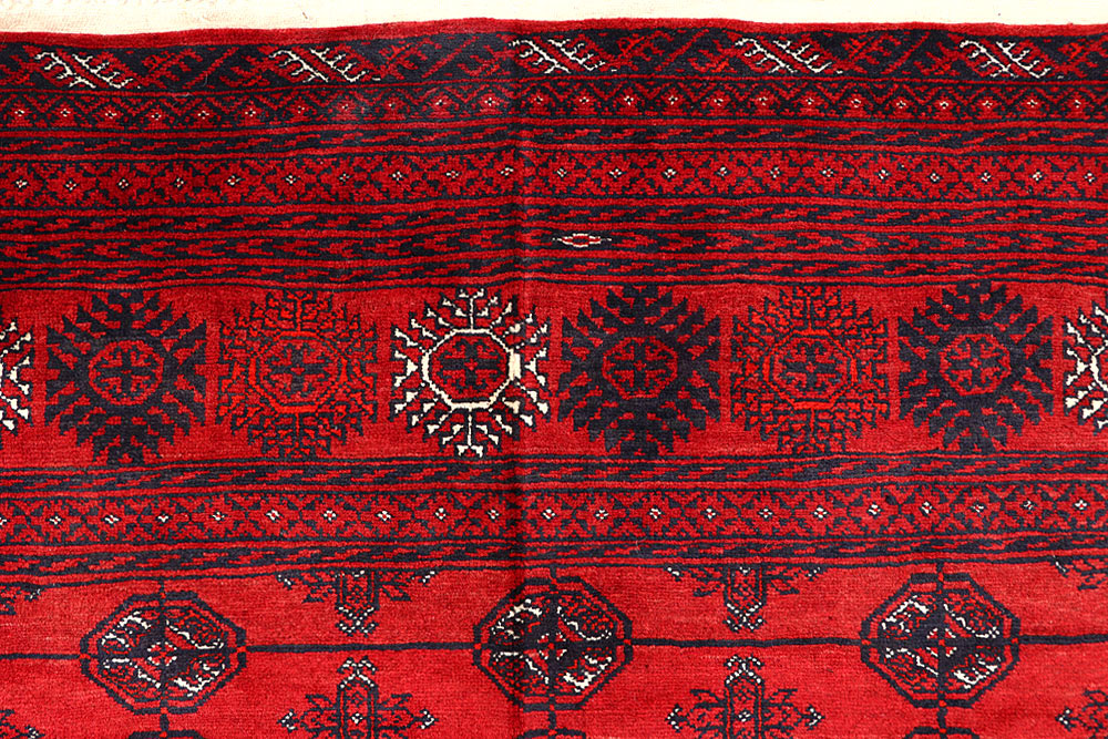 Firebrick Bokhara 6' 9 x 9' 7 - No. 61847 - ALRUG Rug Store