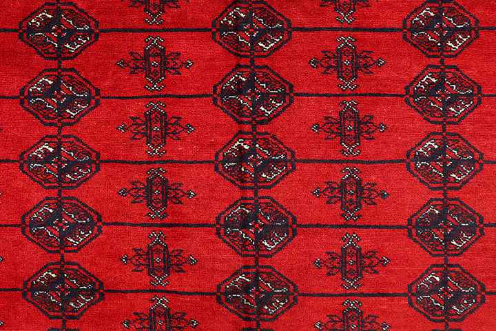 Firebrick Bokhara 6' 9 x 9' 7 - No. 61847 - ALRUG Rug Store