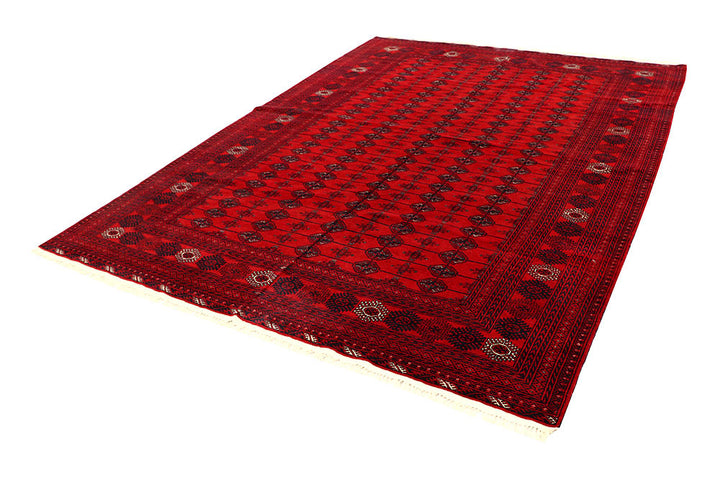 Firebrick Bokhara 6' 9 x 9' 7 - No. 61847 - ALRUG Rug Store