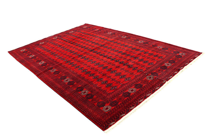 Firebrick Bokhara 6' 9 x 9' 7 - No. 61847 - ALRUG Rug Store