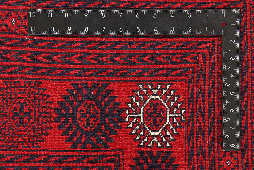Firebrick Bokhara 6' 9 x 9' 7 - No. 61847 - ALRUG Rug Store