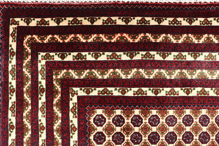 Multi Colored Baluchi 6' 5 x 9' 3 - No. 61848 - ALRUG Rug Store