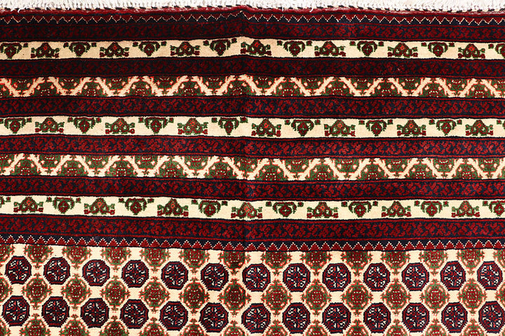 Multi Colored Baluchi 6' 5 x 9' 3 - No. 61848 - ALRUG Rug Store