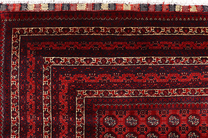 Firebrick Baluchi 6' 6 x 9' 7 - No. 61849 - ALRUG Rug Store