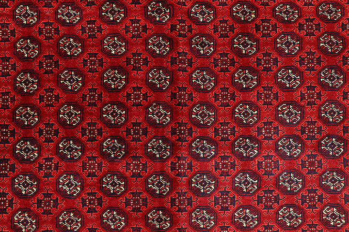 Firebrick Baluchi 6' 6 x 9' 7 - No. 61849 - ALRUG Rug Store