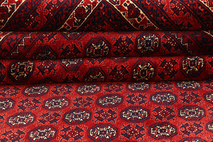 Firebrick Baluchi 6' 6 x 9' 7 - No. 61849 - ALRUG Rug Store