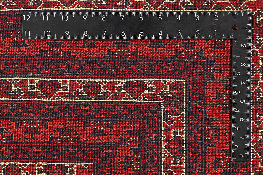 Firebrick Baluchi 6' 6 x 9' 7 - No. 61849 - ALRUG Rug Store