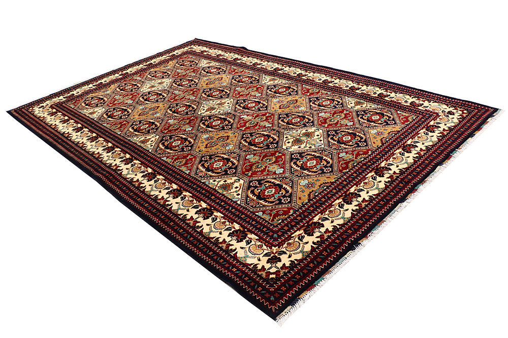 Multi Colored Baluchi 6' 8 x 10' 4 - No. 61850 - ALRUG Rug Store