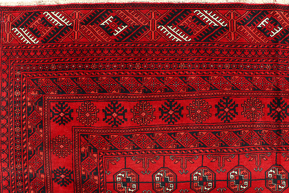 Firebrick Baluchi 6' 7 x 9' 7 - No. 61851 - ALRUG Rug Store