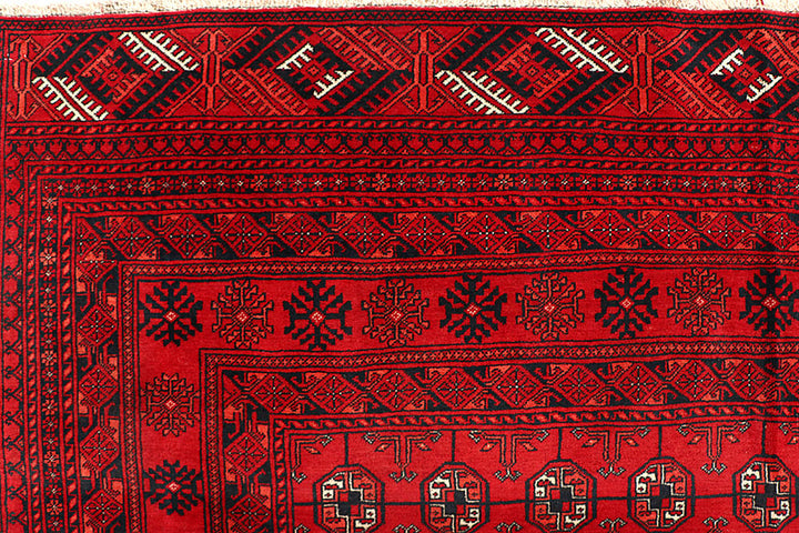 Firebrick Baluchi 6' 7 x 9' 7 - No. 61851 - ALRUG Rug Store