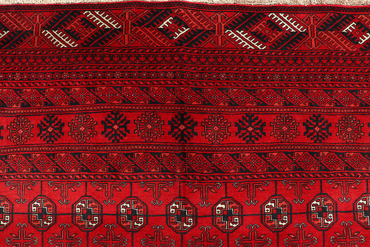 Firebrick Baluchi 6' 7 x 9' 7 - No. 61851 - ALRUG Rug Store