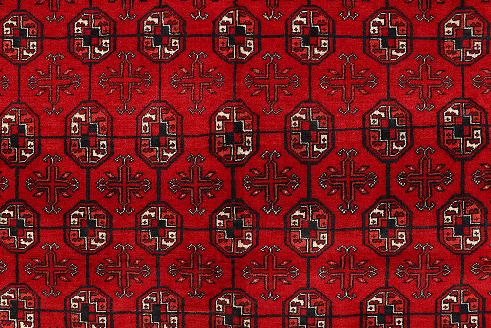 Firebrick Baluchi 6' 7 x 9' 7 - No. 61851 - ALRUG Rug Store