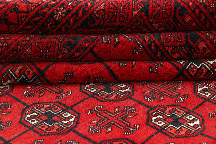 Firebrick Baluchi 6' 7 x 9' 7 - No. 61851 - ALRUG Rug Store