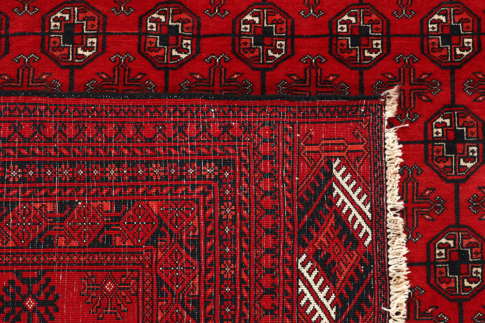 Firebrick Baluchi 6' 7 x 9' 7 - No. 61851 - ALRUG Rug Store