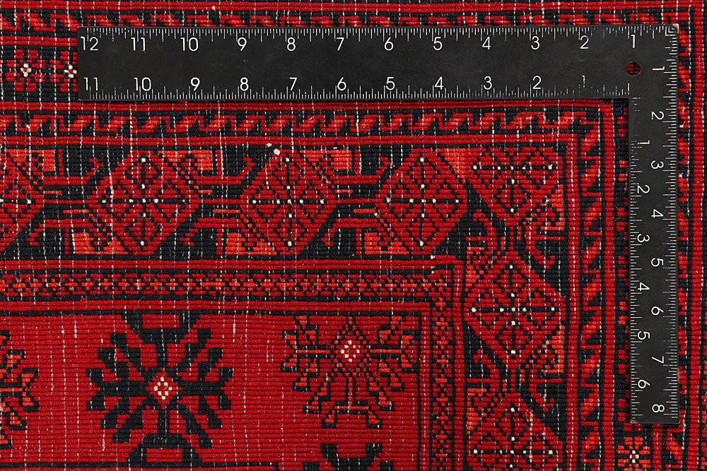 Firebrick Baluchi 6' 7 x 9' 7 - No. 61851 - ALRUG Rug Store