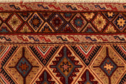 Multi Colored Mashwani 2' 9 x 4' - No. 61859 - ALRUG Rug Store