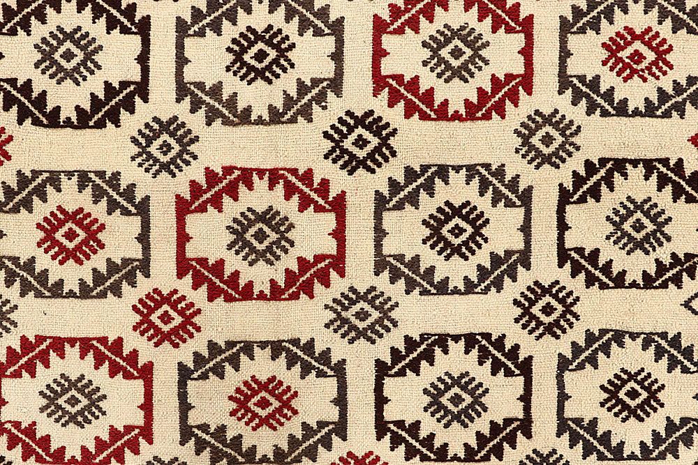 Old Lace Soumak 6' 8 x 8' 5 - No. 61860 - ALRUG Rug Store