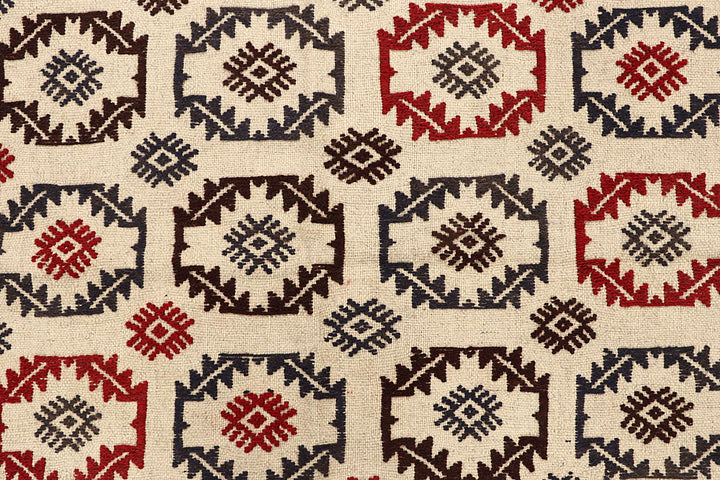 Old Lace Soumak 6' 7 x 8' 5 - No. 61861 - ALRUG Rug Store