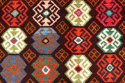 Multi Colored Baluchi 6' 9 x 8' 9 - No. 61863 - ALRUG Rug Store