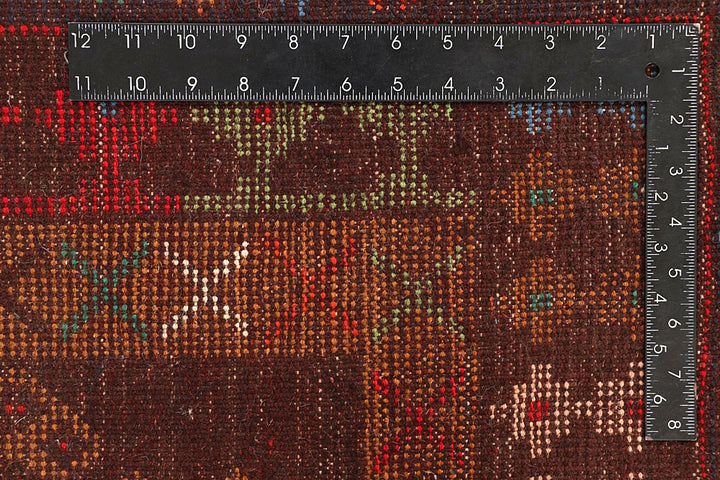 Multi Colored Baluchi 6' 9 x 8' 9 - No. 61863 - ALRUG Rug Store