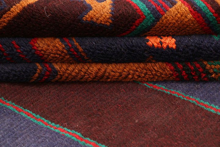 Multi Colored Baluchi 6' 6 x 8' 4 - No. 61865 - ALRUG Rug Store