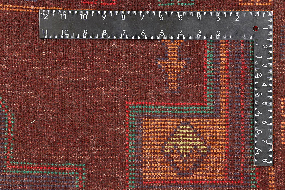 Multi Colored Baluchi 6' 6 x 8' 4 - No. 61865 - ALRUG Rug Store