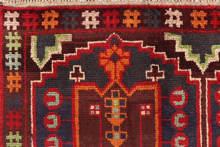 Multi Colored Baluchi 5' 11 x 7' 11 - No. 61868 - ALRUG Rug Store