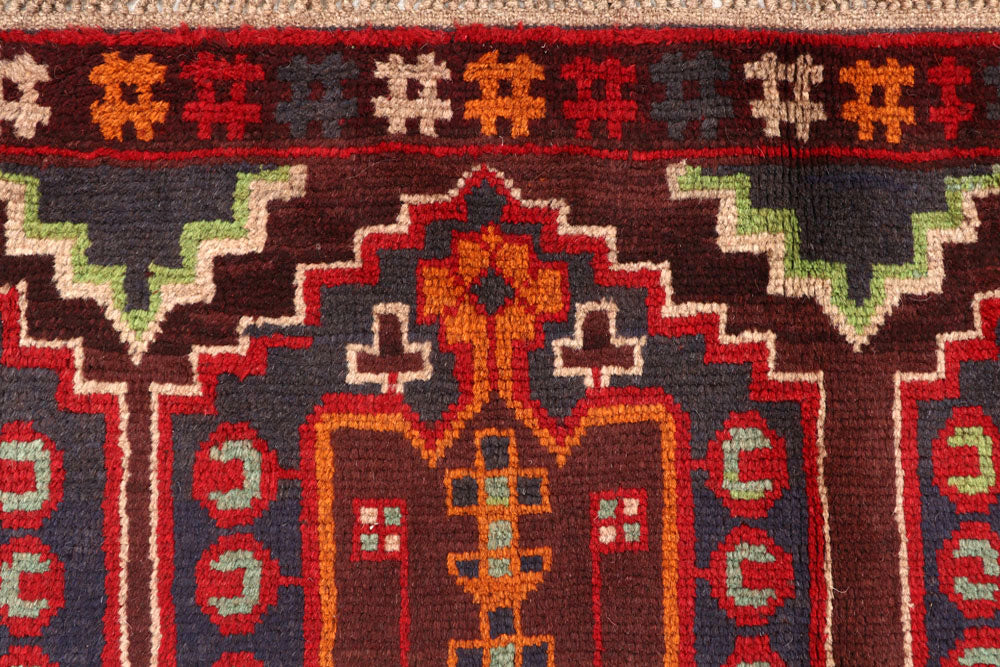 Multi Colored Baluchi 5' 11 x 7' 11 - No. 61868 - ALRUG Rug Store