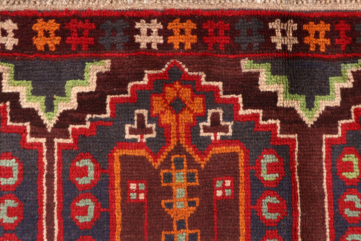 Multi Colored Baluchi 5' 11 x 7' 11 - No. 61868 - ALRUG Rug Store