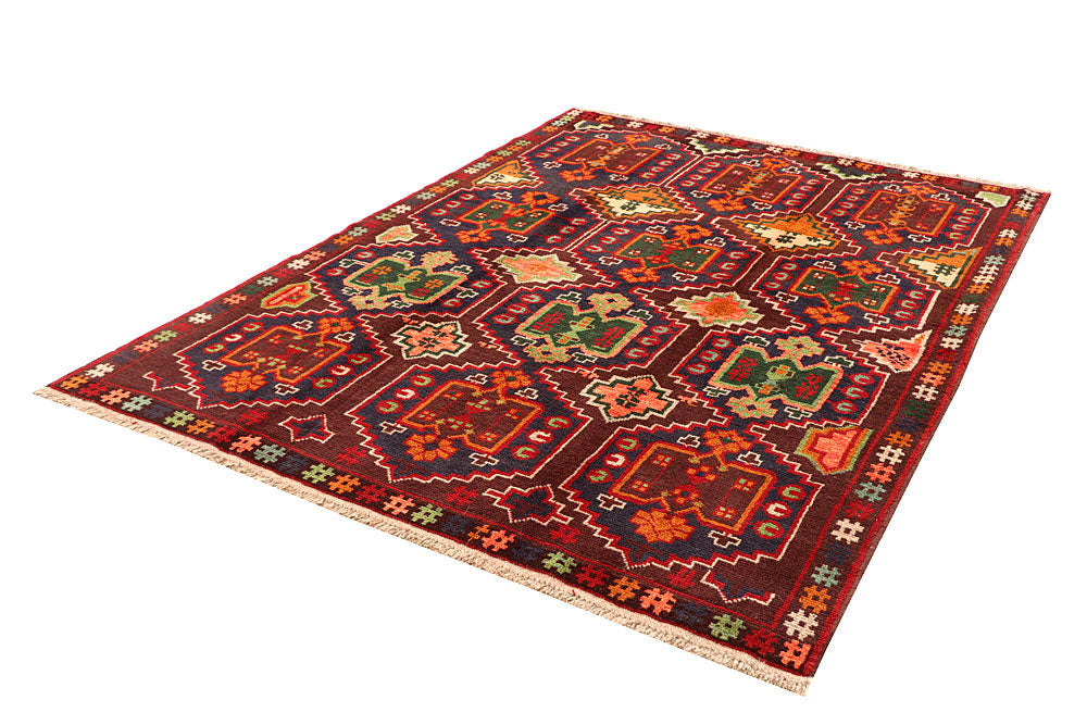 Multi Colored Baluchi 5' 11 x 7' 11 - No. 61868 - ALRUG Rug Store