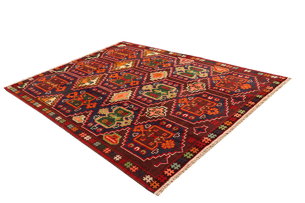 Multi Colored Baluchi 5' 11 x 7' 11 - No. 61868 - ALRUG Rug Store