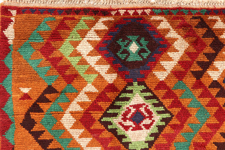 Multi Colored Baluchi 5' 8 x 8' - No. 61872 - ALRUG Rug Store