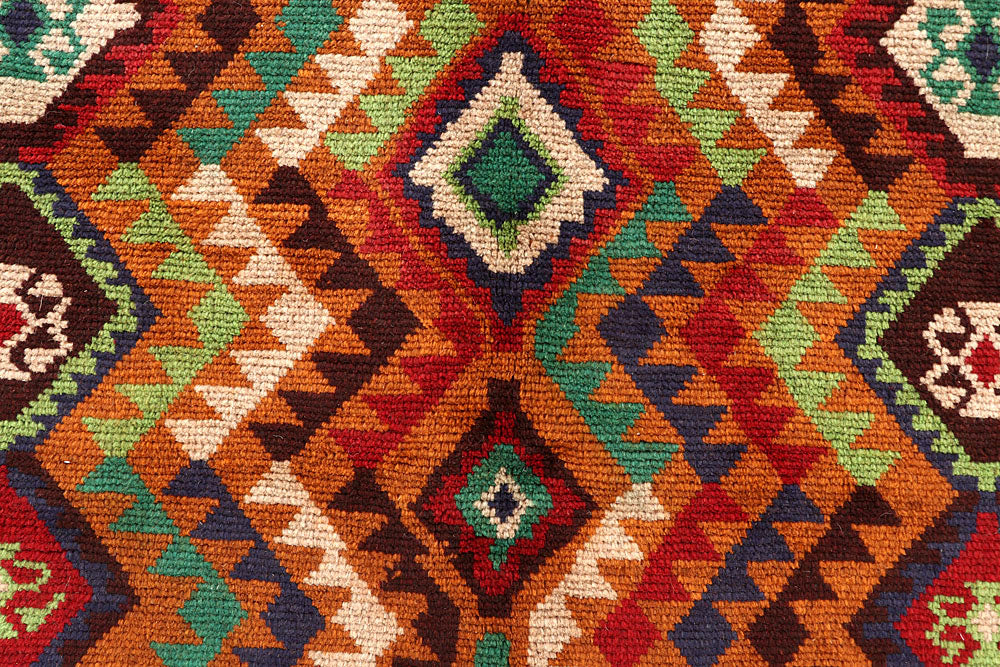 Multi Colored Baluchi 5' 8 x 8' - No. 61872 - ALRUG Rug Store