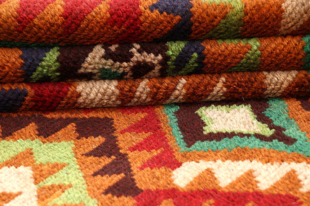 Multi Colored Baluchi 5' 8 x 8' - No. 61872 - ALRUG Rug Store