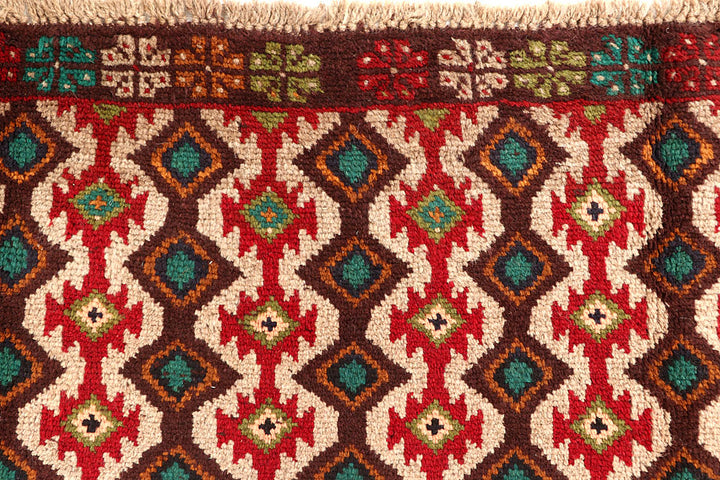 Multi Colored Baluchi 6' x 7' 9 - No. 61873 - ALRUG Rug Store