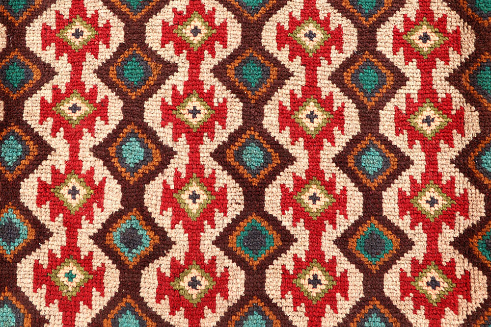 Multi Colored Baluchi 6' x 7' 9 - No. 61873 - ALRUG Rug Store