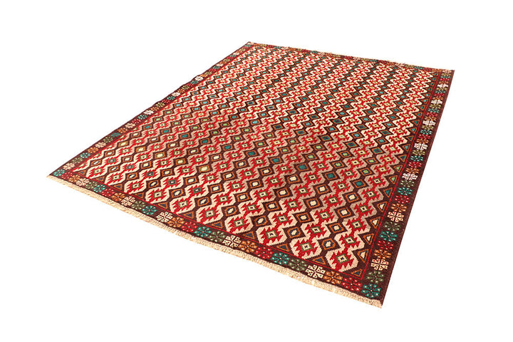 Multi Colored Baluchi 6' x 7' 9 - No. 61873 - ALRUG Rug Store