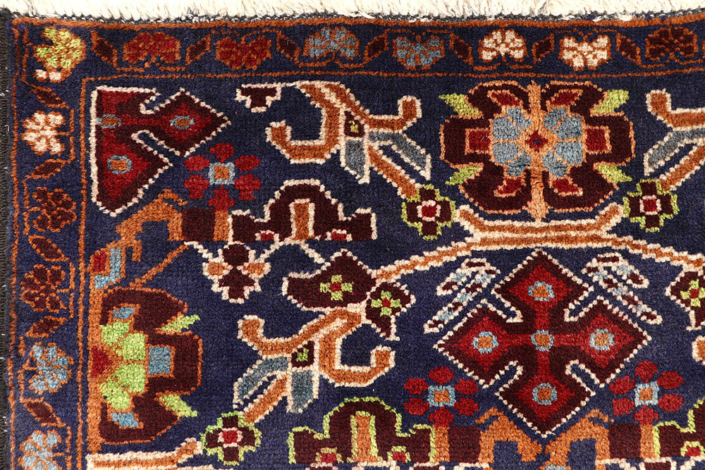 Multi Colored Baluchi 2' 6 x 8' 8 - No. 61875 - ALRUG Rug Store