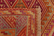 Multi Colored Mashwani 4' 11 x 5' 10 - No. 61890 - ALRUG Rug Store