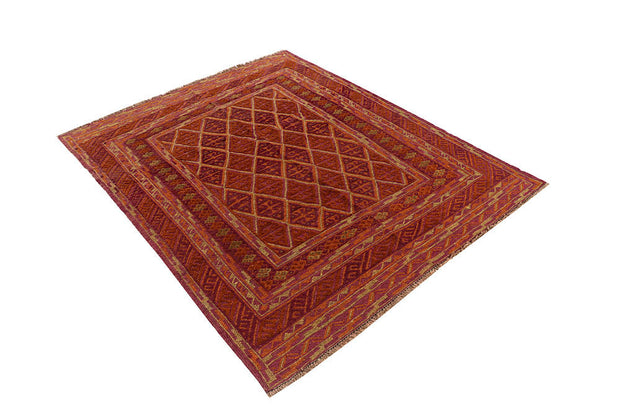 Multi Colored Mashwani 5' x 6' 2 - No. 61902 - ALRUG Rug Store