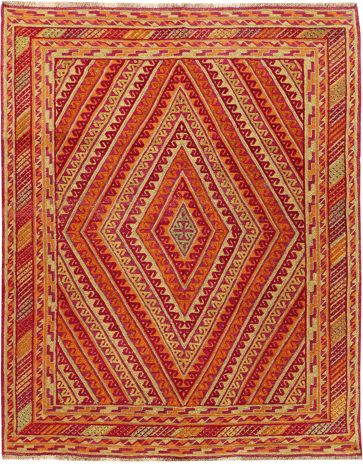 Multi Colored Mashwani 4' 9 x 5' 9 - No. 61903 - ALRUG Rug Store