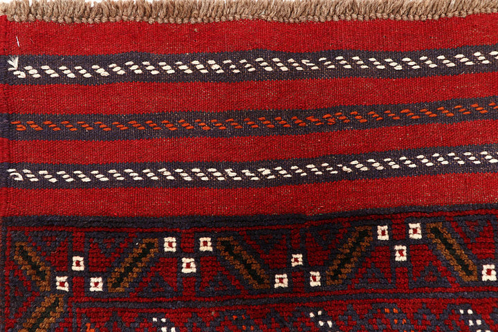 Multi Colored Mashwani 2' 6 x 11' 9 - No. 61910 - ALRUG Rug Store