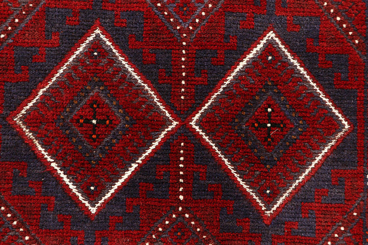 Multi Colored Mashwani 2' 6 x 11' 9 - No. 61910 - ALRUG Rug Store