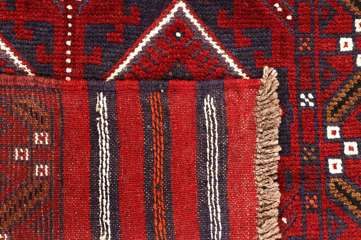 Multi Colored Mashwani 2' 6 x 11' 9 - No. 61910 - ALRUG Rug Store