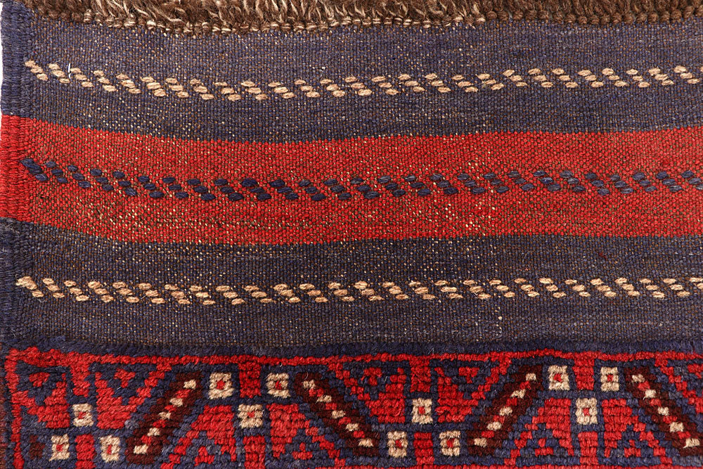 Multi Colored Mashwani 2' 4 x 11' 8 - No. 61911 - ALRUG Rug Store